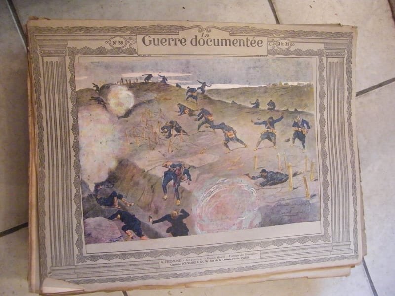 "La guerre Documentée 1914 1918 N°58 WWI André Fremond"