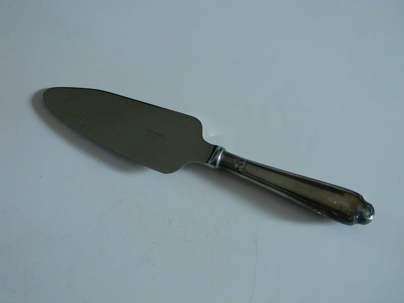 Argent Christofle Pelle Tarte Argent Plaqué  Modèle Pompadour Silver Silber