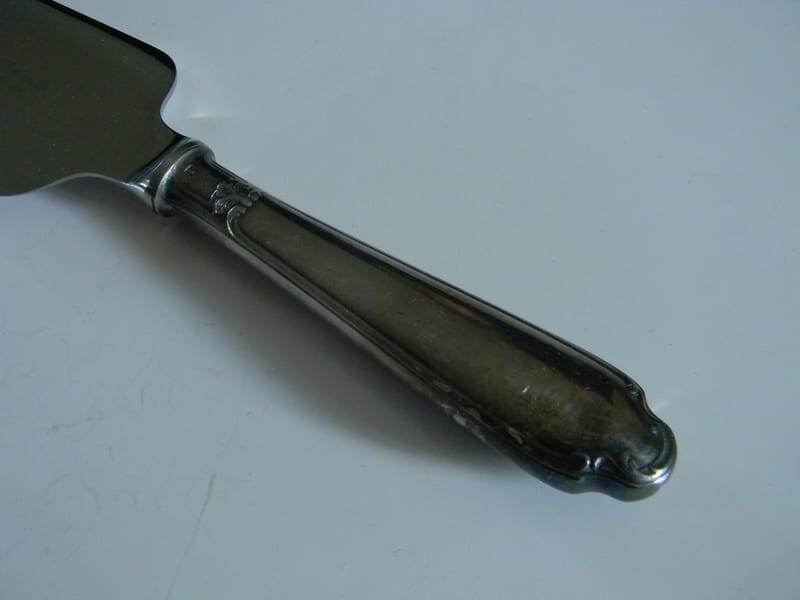 Argent Christofle Pelle Tarte Argent Plaqué Modèle Pompadour Silver Silber — vue 2