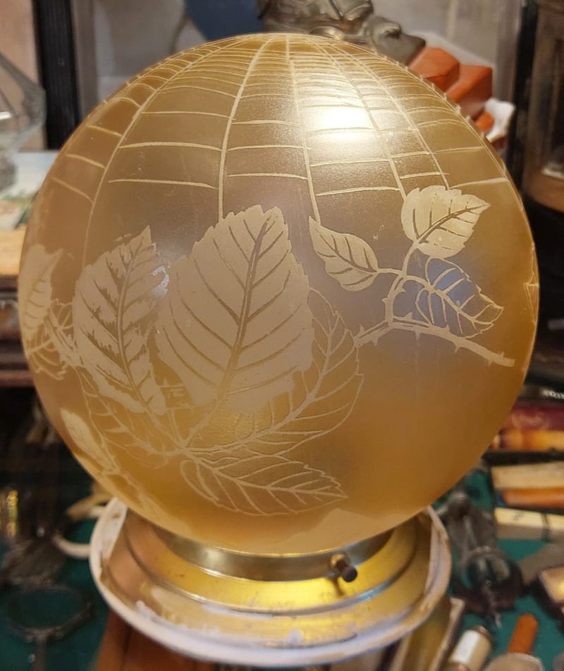 Globe Suspension Dégagé Acide Mûrier Toile Araignée Jaune