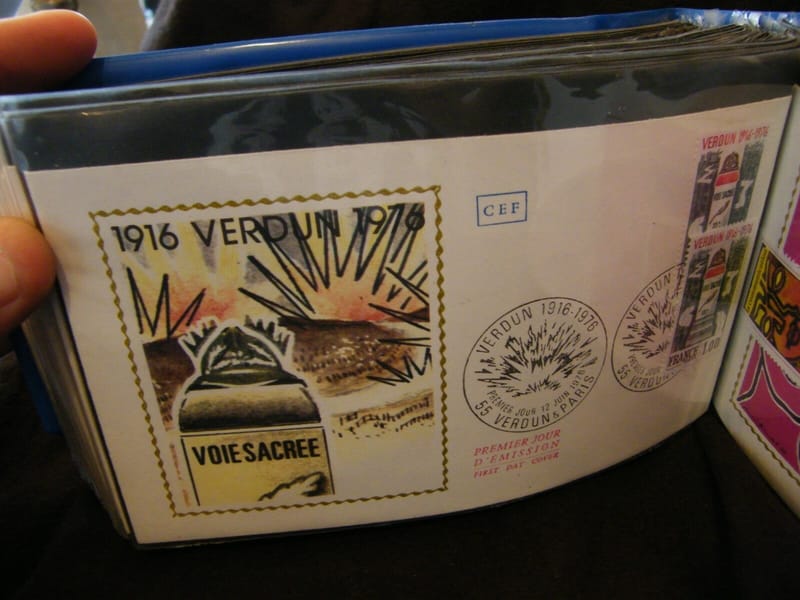 "Enveloppe 1er jour Verdun 1916 1976 + 1 Timbre non oblitéré"