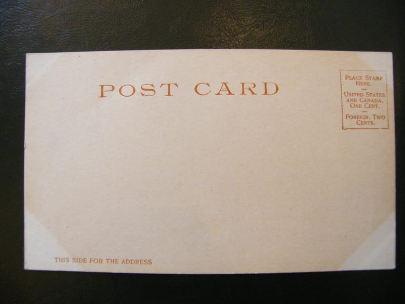 "Carte Postale 6884 Tribulation Indien d'Amérique Détroit Publishing" — vue 2