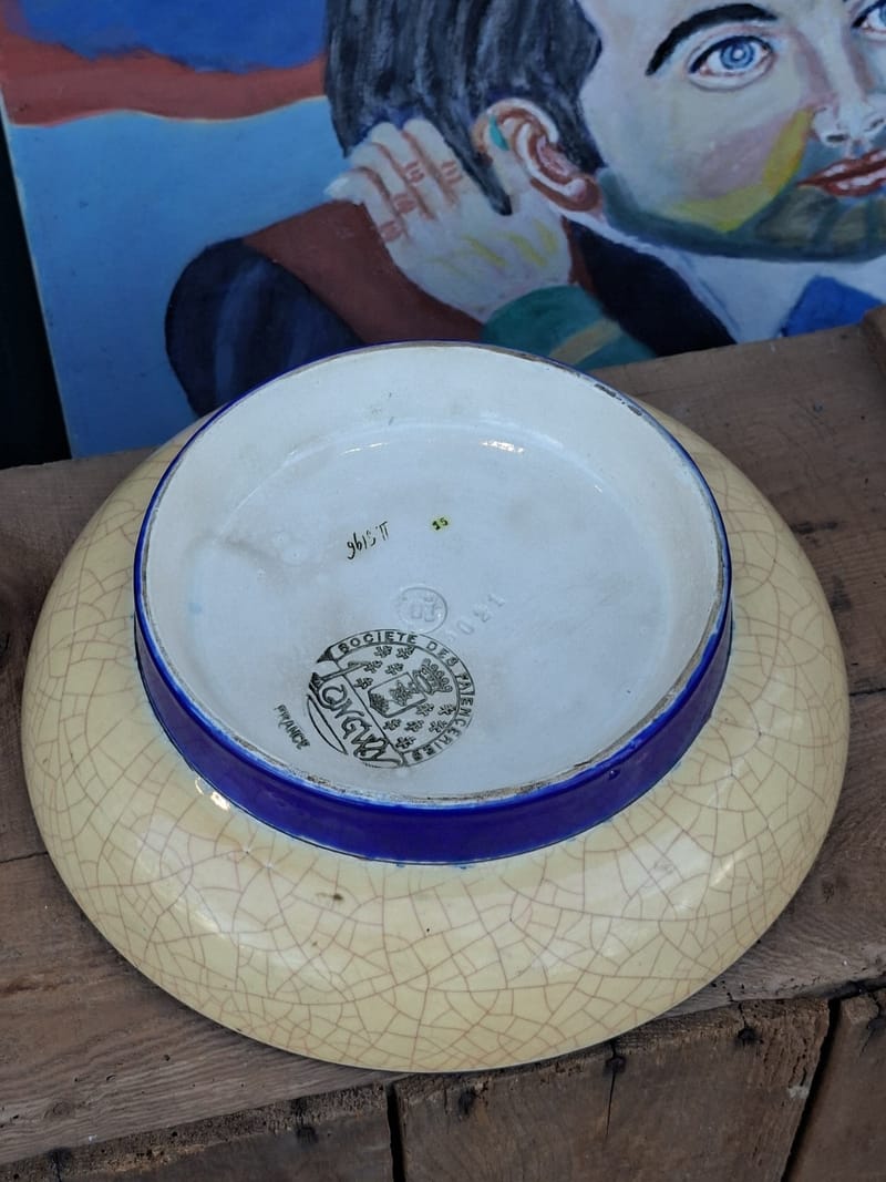 Emaux Longwy Coupe Art Déco — vue 4
