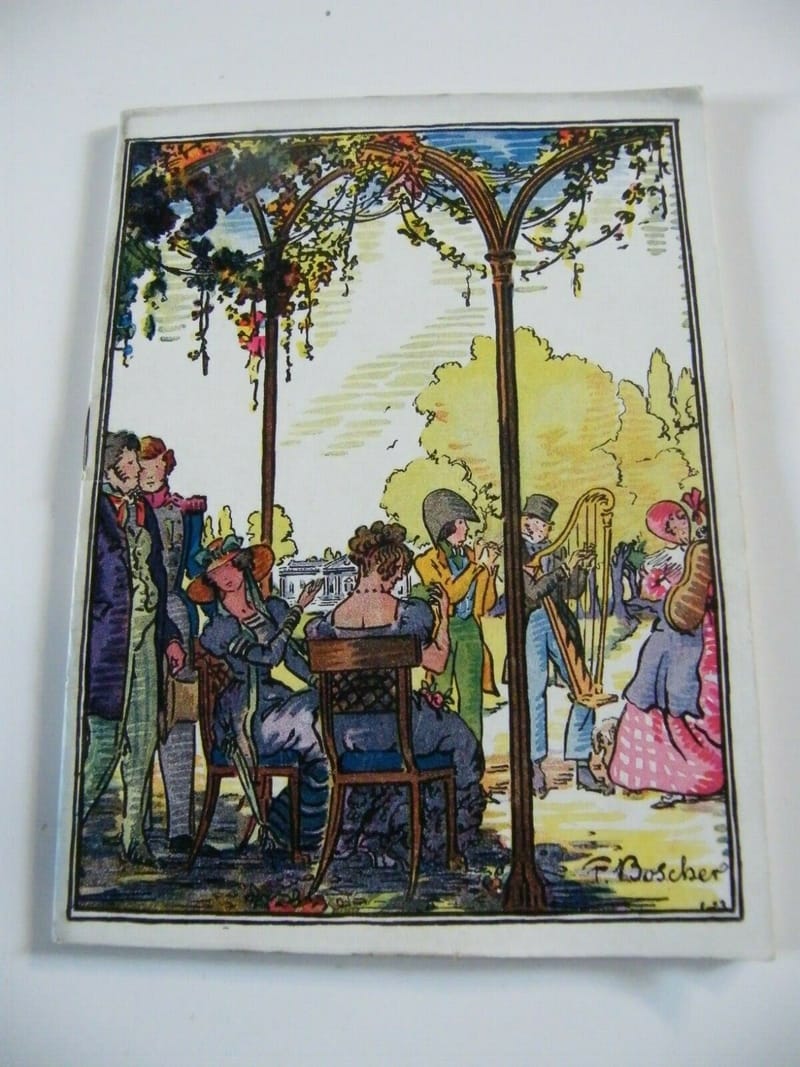 Programme Gaité Lyrique 1923 Le bois sacré Caillavet de Flers