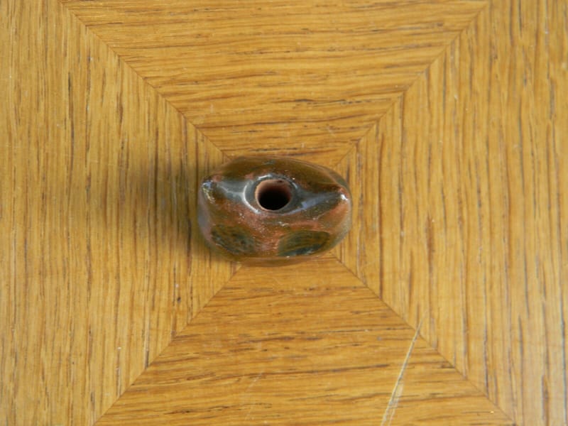 Hibou Chouette en Terre cuite vernissée 3 cm — vue 5