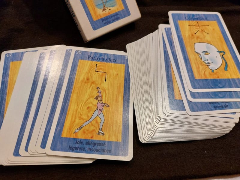 Cartes Tarot Oracle Epingles de Mme Dahlia FJP — vue 5