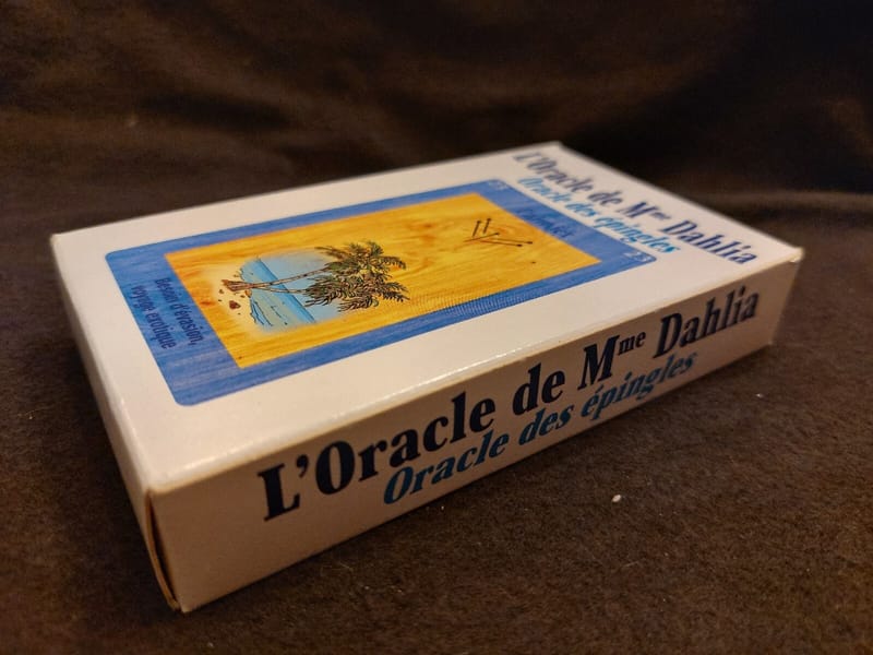 Cartes Tarot Oracle Epingles de Mme Dahlia FJP — vue 3