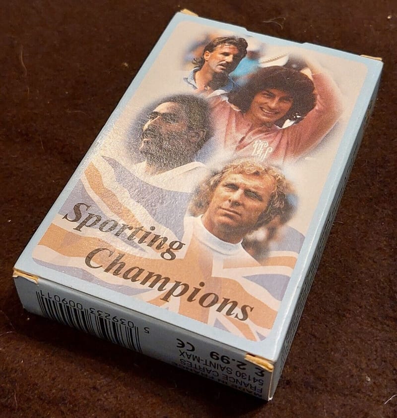 Cartes Jeu Sporting Champions France Cartes sous blister