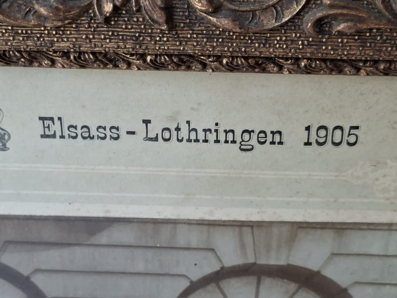 Strasbourg 1905 Ecole Beaux Arts Alsace Lorraine Elsass Lothringen Photographie — vue 12