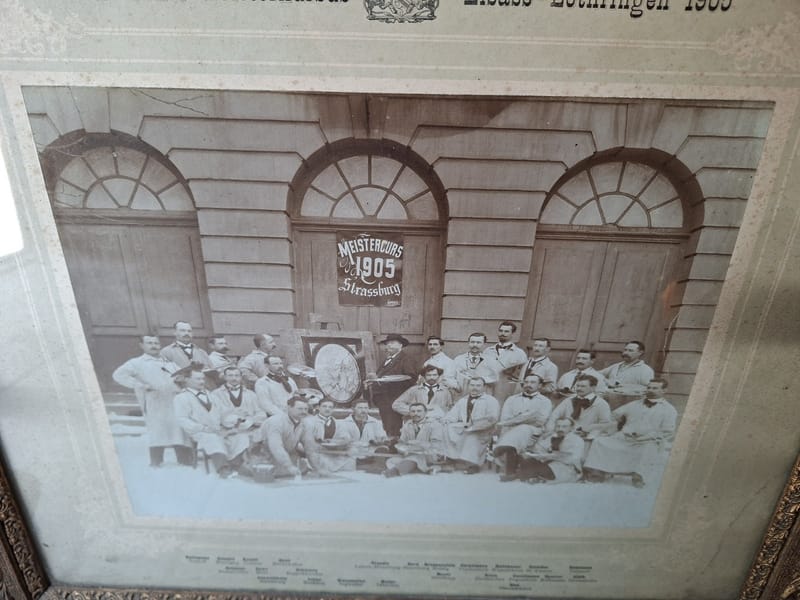 Strasbourg 1905 Ecole Beaux Arts Alsace Lorraine Elsass Lothringen Photographie — vue 2