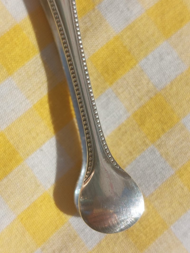 Christofle Argent Pince Sucre Argent Plaqué Christofle Perles Silver Silber — vue 3