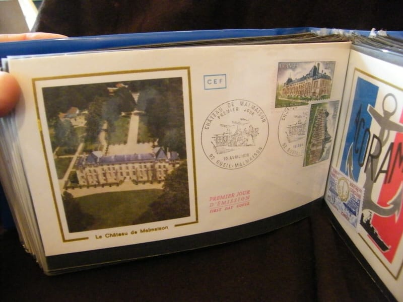 "Enveloppe 1er jour Le Château de Malmaison 1976 + timbre non oblitéré"