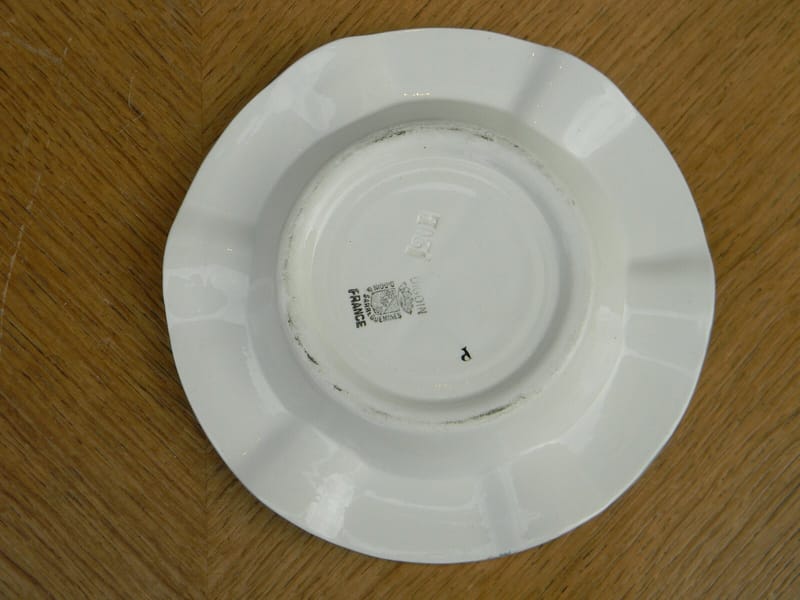 Cendrier Art Déco Céramique Sarreguemines Digoin SG — vue 3