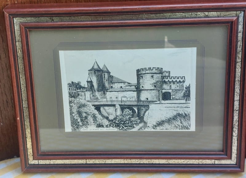 Metz Leopold Robin Porte des Allemands Eau Forte