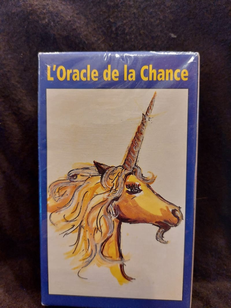 Cartes Tarot L'oracle de la chance sous blister
