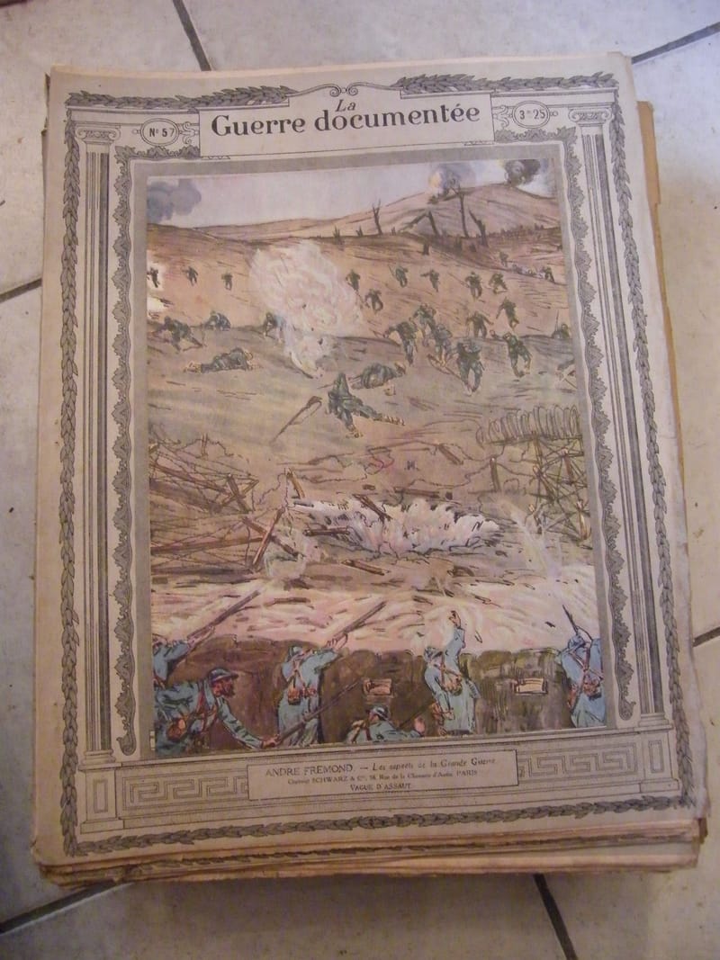 "La guerre Documentée 1914 1918 N°57 WWI André Fremond"