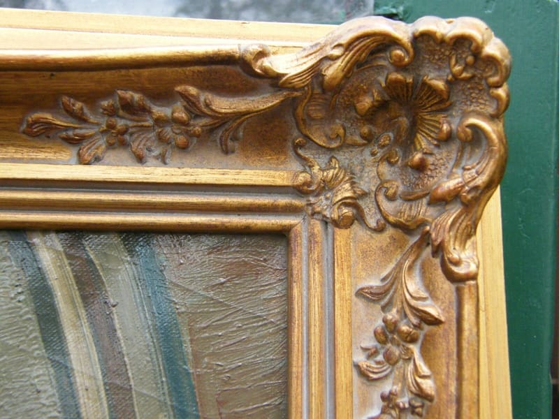 Pierre Gaston Rigaud Huile sur Toile Copie Intérieur de Cathédrale — vue 7