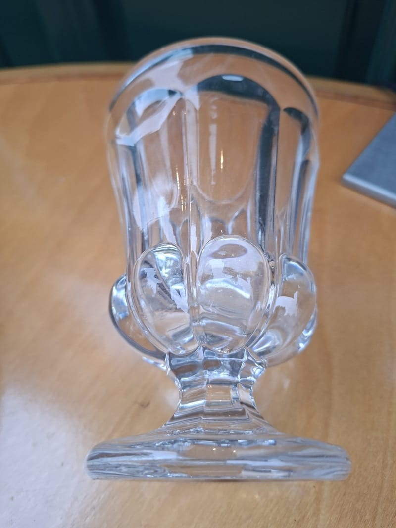 Verre Cristal Moulé Charles X Baccarat — vue 5