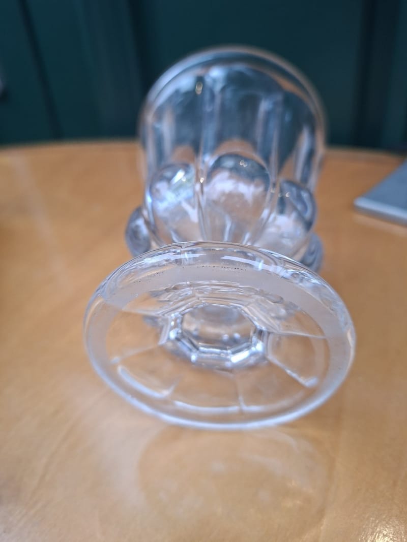 Verre Cristal Moulé Charles X Baccarat — vue 4