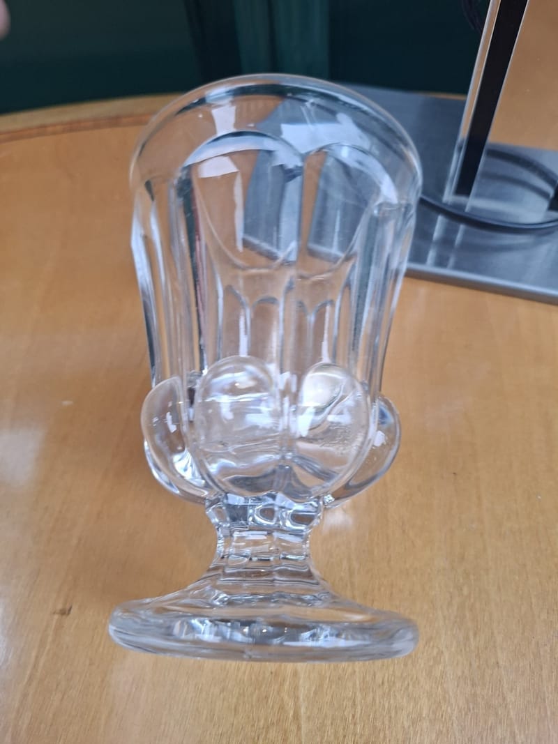 Verre Cristal Moulé Charles X Baccarat — vue 3