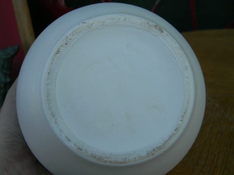 Céramique Vase Forme Libre Emaillage Blanc — vue 3