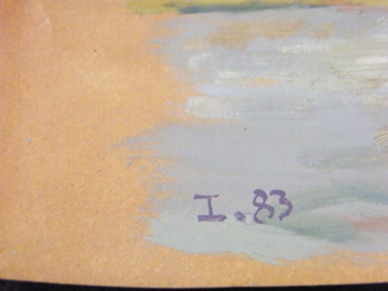 Vue de Metz André Simon 1926-2014 1983 Artiste Lorrain Huile sur Papier — vue 3