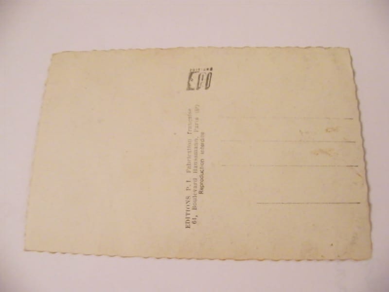 "Carte Postale Georges Guétary Studio Carlet Ainé" — vue 2