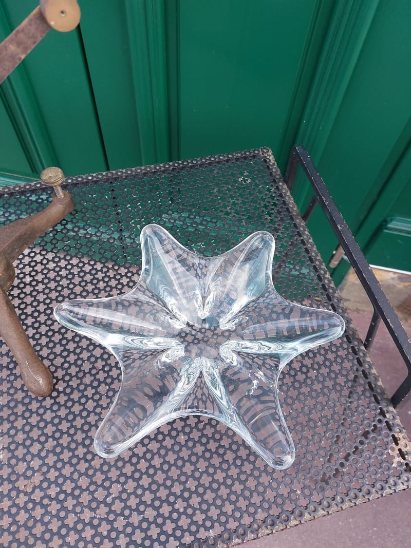 Baccarat Coupe Vide Poche Etoile Cristal Signée