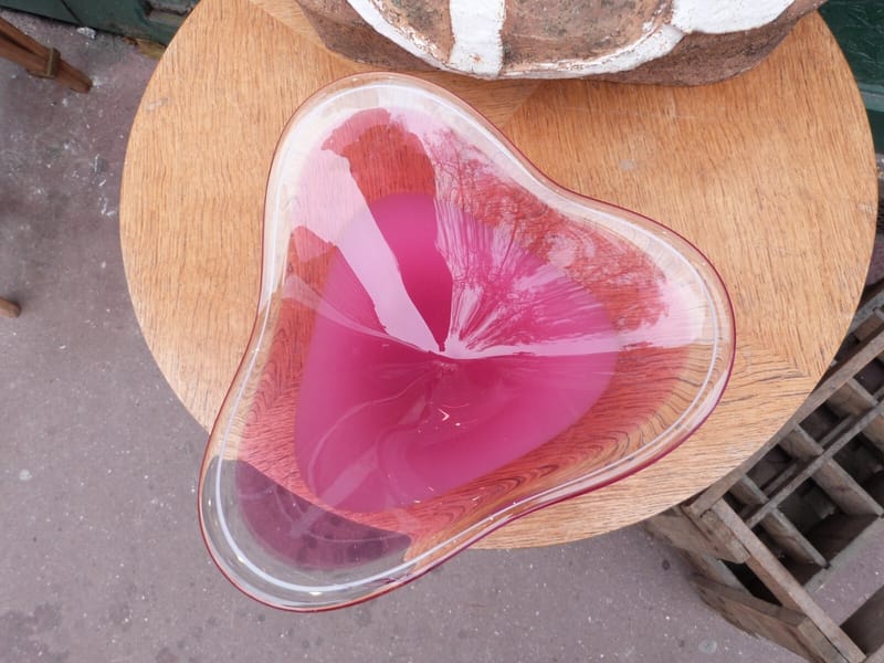 Flygsfors coupe verre coquille Années 50 — vue 2