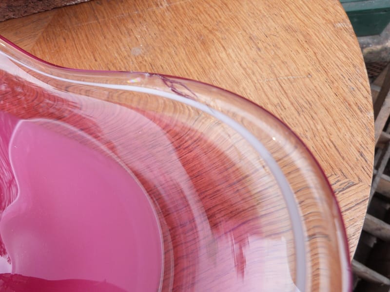 Flygsfors coupe verre coquille Années 50 — vue 3