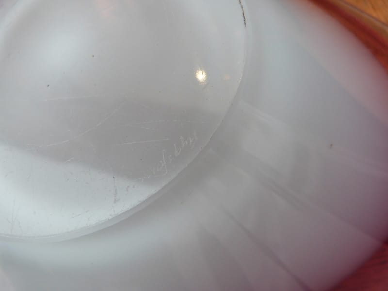 Flygsfors coupe verre coquille Années 50 — vue 6
