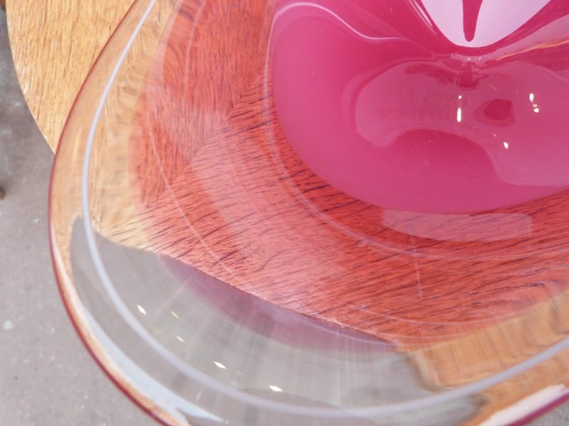Flygsfors coupe verre coquille Années 50 — vue 4