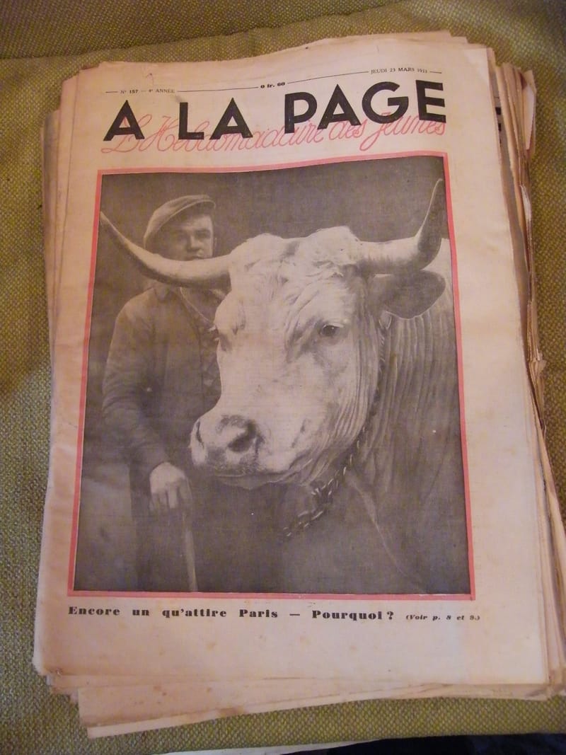 "A la page N°157 Mars 1933 Paris"