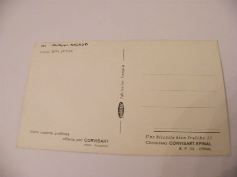 "Carte Photo Philippe Nicaud  Biscottes Corvisart 894" — vue 2