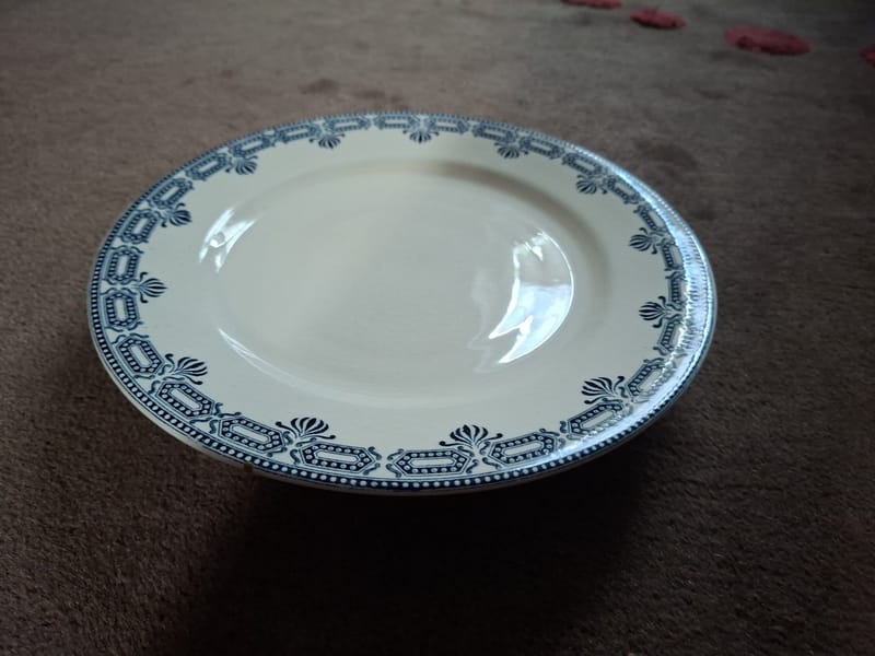 Salins Rivoli Terre de Fer Assiette Talon