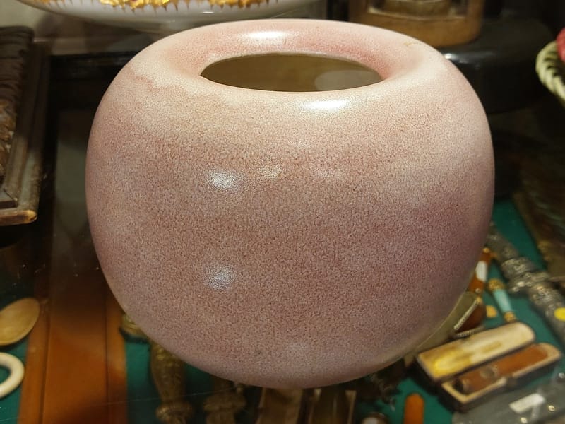 Céramique Vase Boule Rose