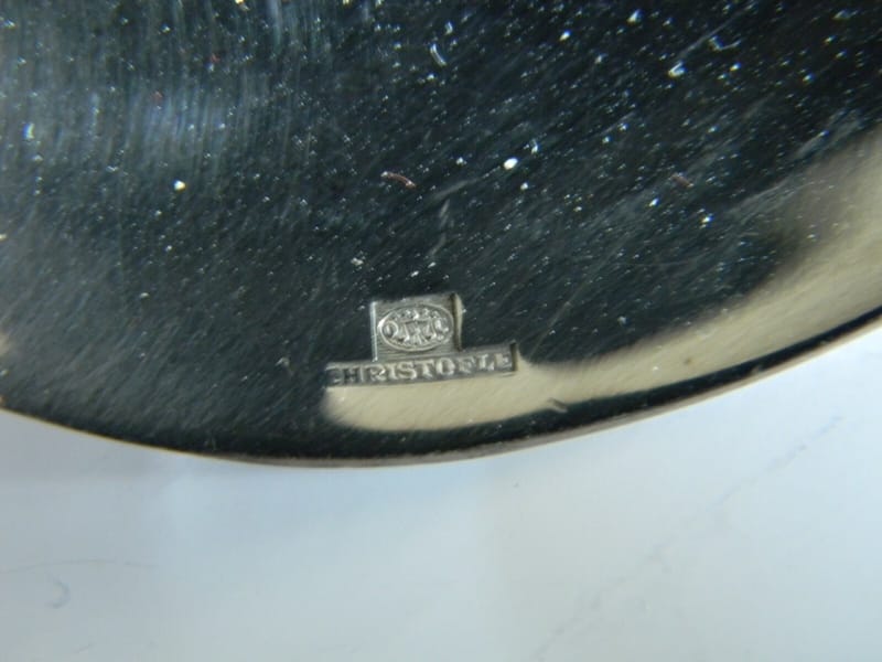 Christofle Cuillère service Argent Plaqué Modèle Pompadour Silver Silber — vue 3