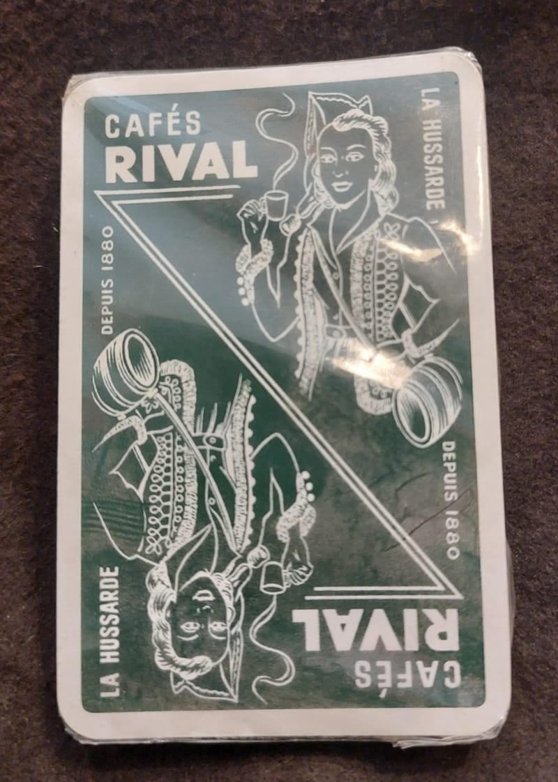 Cartes Jeu Ducale Cafés Rival sous blister