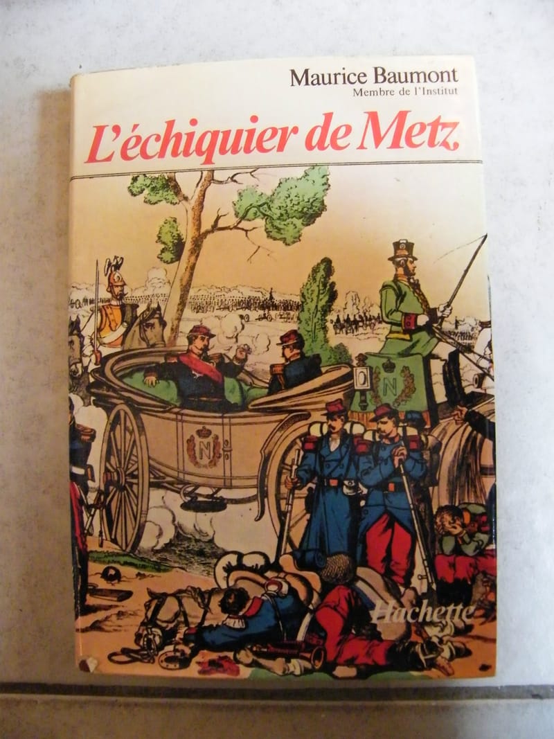 Echiquier Metz Maurice Baumont 1971"