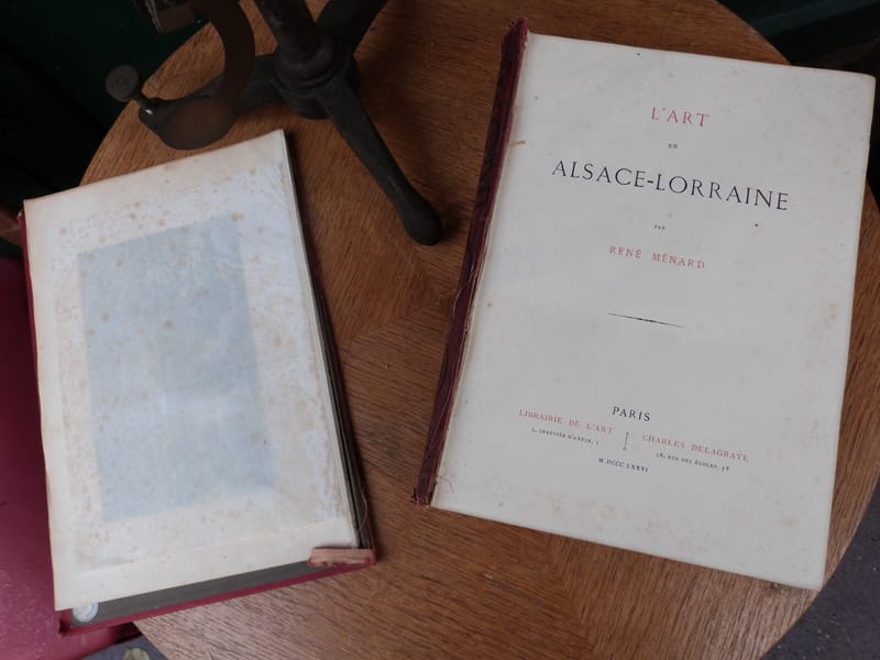 L'art en Alsace Lorraine par René Menard 1876 Illustrations — vue 6