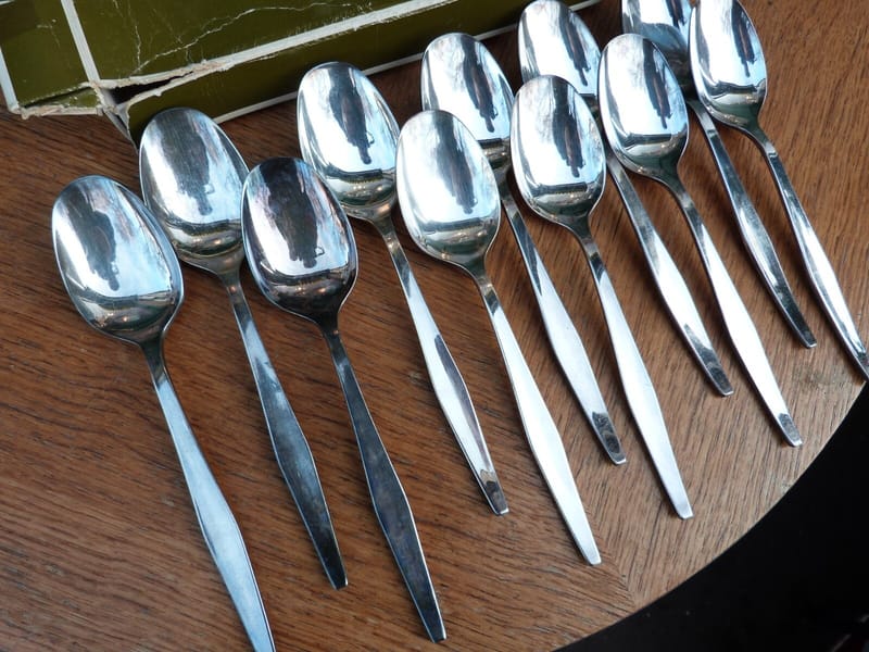 Christofle Orly Cuillères Soupe Modèle Orly Sabatini Argent Plaqué Silver Silber — vue 2