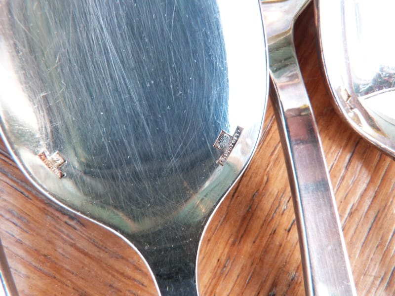 Christofle Orly Cuillères Soupe Modèle Orly Sabatini Argent Plaqué Silver Silber — vue 3