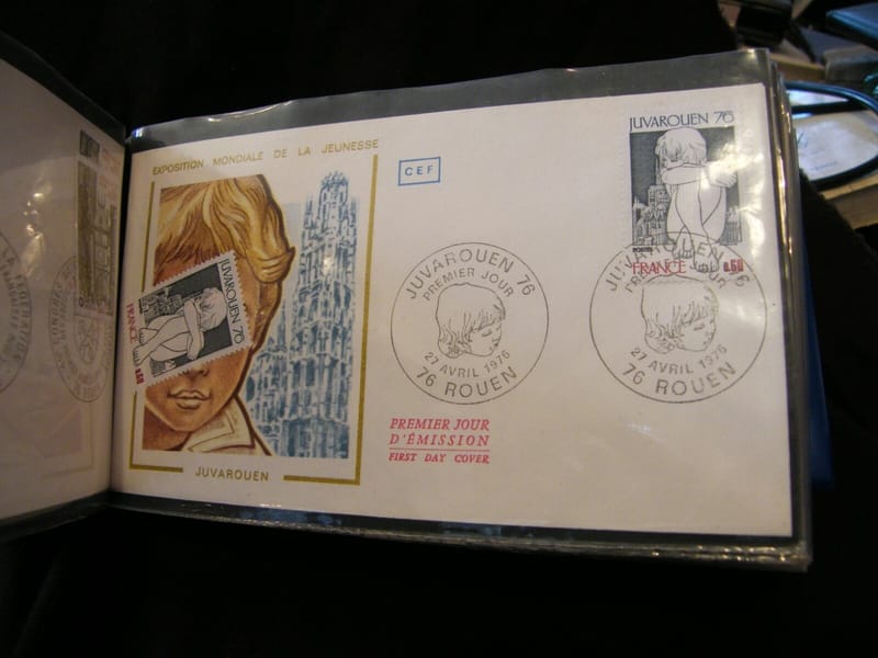 "Enveloppe 1er jour Juvarouen 1976 + timbre non oblitéré"