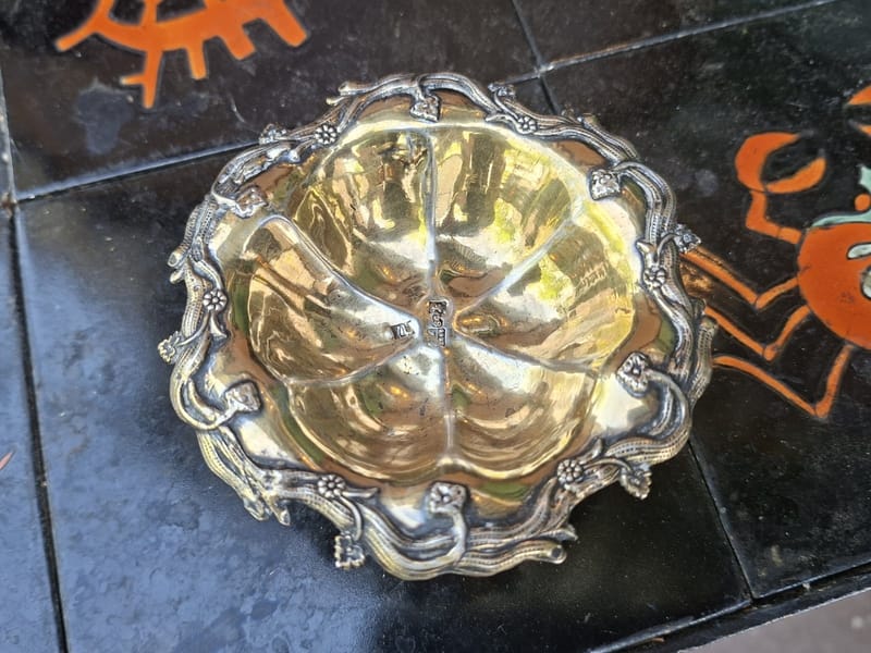 Argent Massif Russe Coupelle Poinçon 84 Silver Silber Vermeil AK 1849 — vue 2