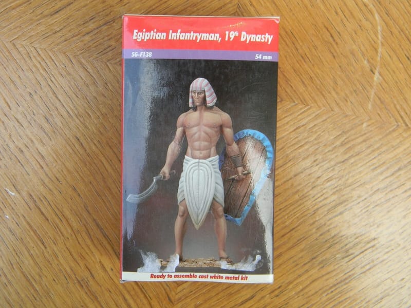 Andrea Miniatures Egiptian Infantryman 19 th Dynasty en Boite