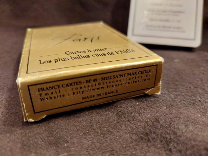 Cartes Jeu Paris Plus belles vues sous Blister — vue 4