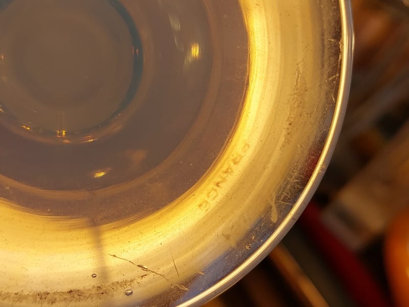 Sèvres Opaline Lampe Poser Verre Opaline Sèvres France — vue 4