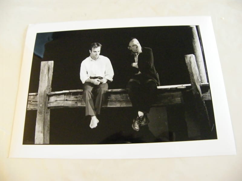 "Photographie Théâtre Bonnifait Gil Lagay 1991 par Steinberger"