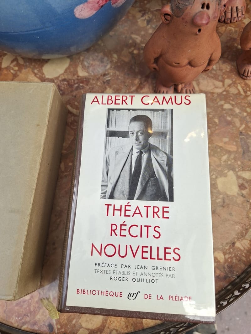 Pléiade Albert Camus Théâtre Récits Nouvelles NRF  1962