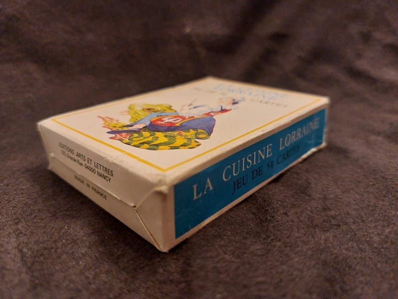 Cartes Jeu de la Cuisine Lorraine Cuny Woodcock — vue 2